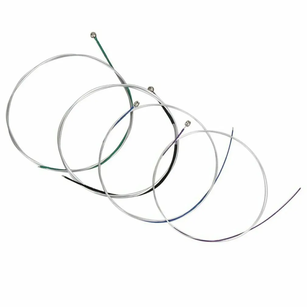 

4pcs A Set of Violin Strings E-A-D-G Core Steel+Nickel Wound Exquisite Stringed Musical Instrument Parts Accessories