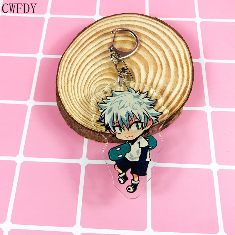Аниме Hunter X брелок Hisoka Morow Killua Zoldyck Gon Kawaii акриловая фигурка подвеска - купить по