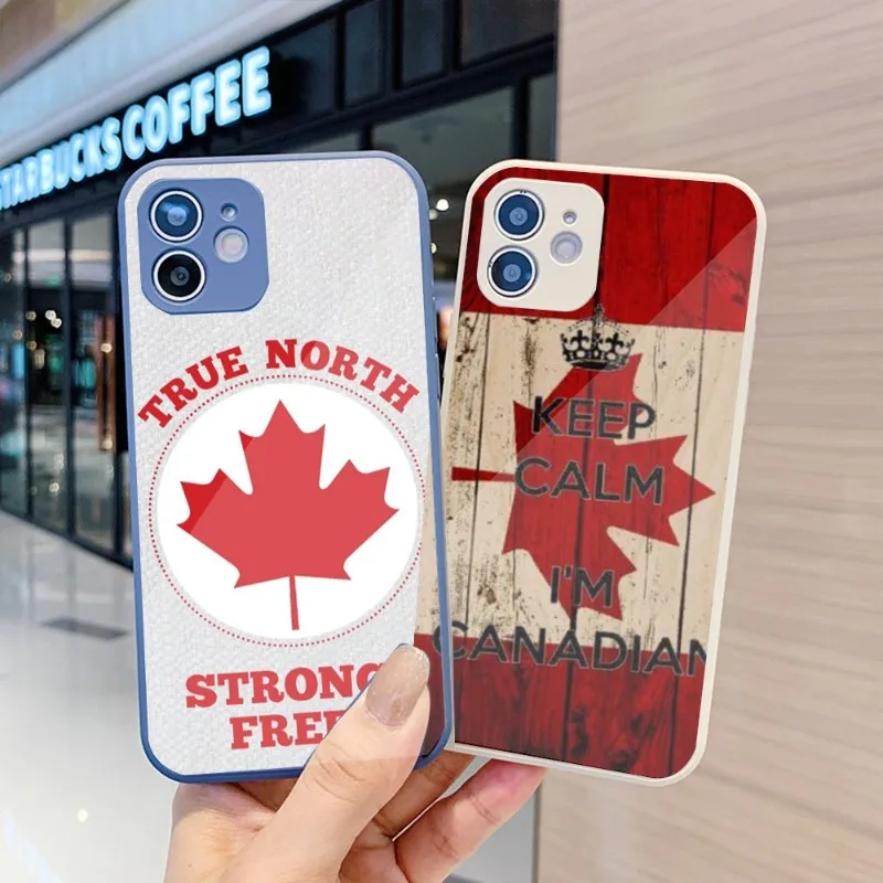 

Чехол для телефона из канадского клена для IPhone 14 13 12 11 Pro Max X XR XS 8 7 Plus, цветной чехол из жидкого стекла