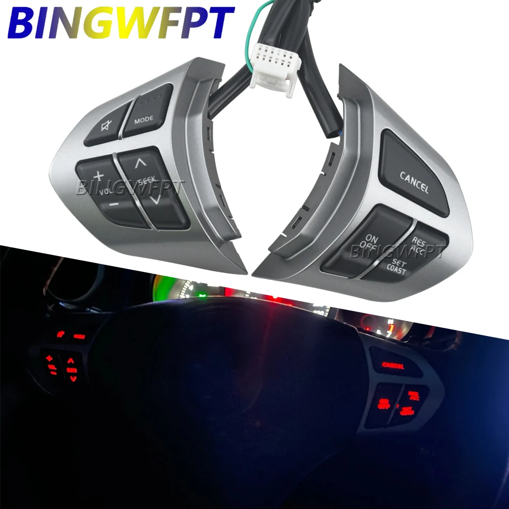 

Автомобильные переключатели для Suzuki Grand Vitara 2005-2015, кнопка круиз-переключателя на руле, аксессуары с красной подсветкой