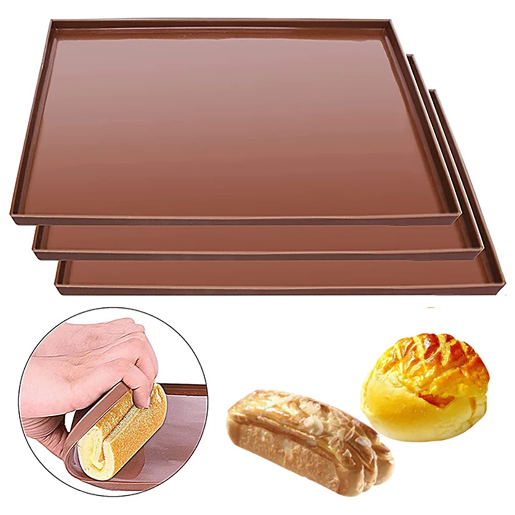 

3 Pcs Drying Pad Dryer Silicone Mat Bandejas Para Comida Dehydrator Trays Silica Gel Mats