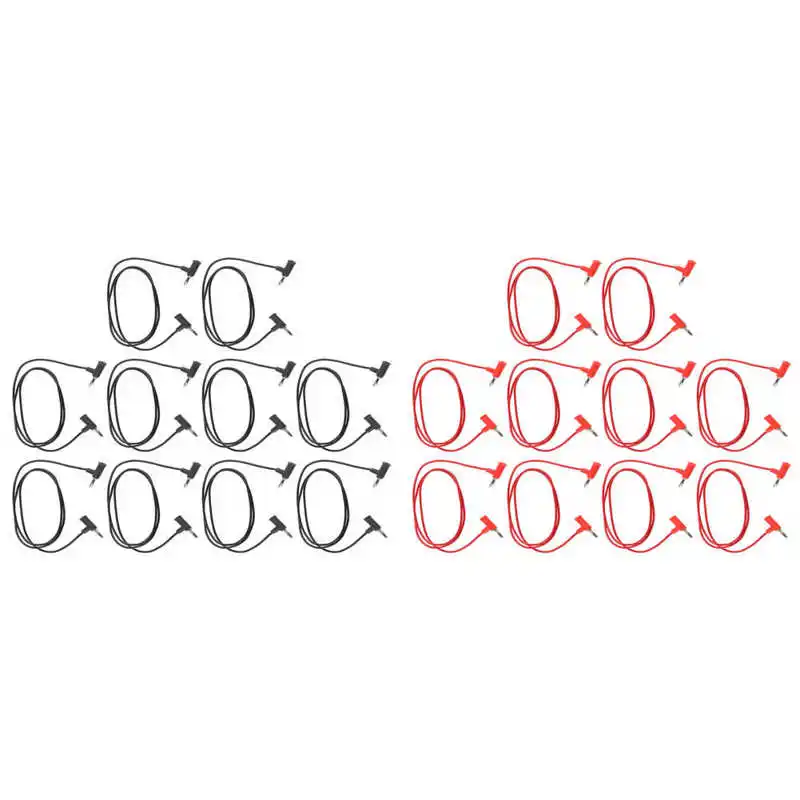 

Банановый штекер испытательный кабель банан испытательный провод 30 В переменного тока 60 В постоянного тока макс. 19 а для электроники