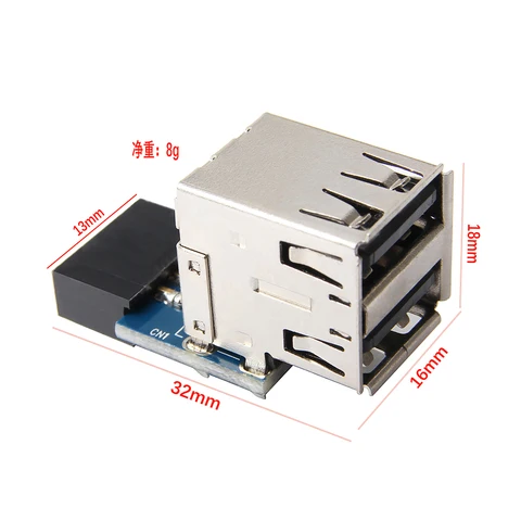 Адаптер USB 2.0 для материнской платы Culebacu