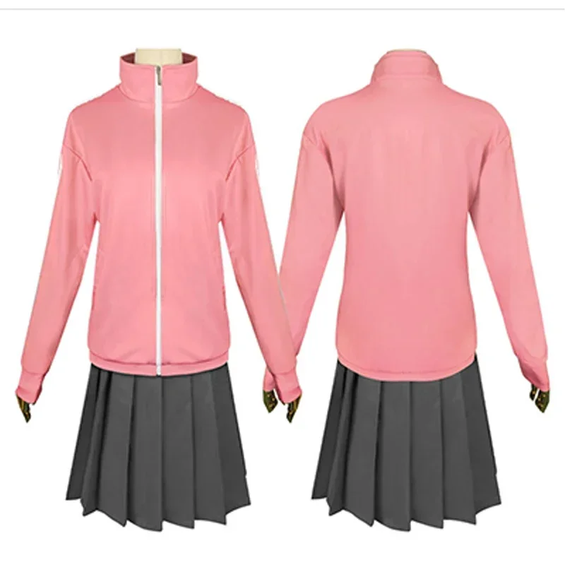 Coslan аниме Bocchi The Rock Gotou Hitori косплей костюм женский JK униформа платье парик на