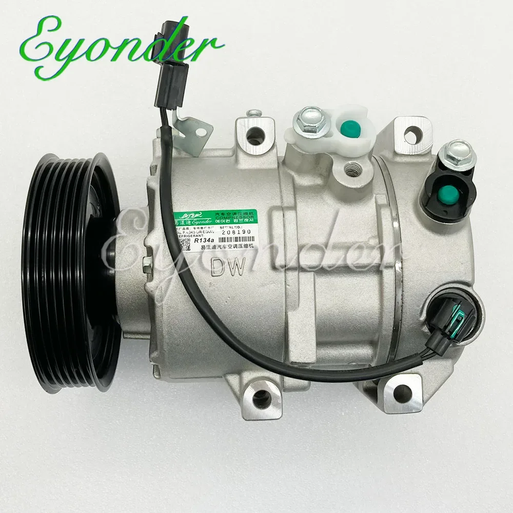 Компрессор кондиционера переменного тока для Hyundai Genesis Coupe Kia Quoris 3.8 2012-2016 977012M600 97701-2M600 977013T150 97701-3T150