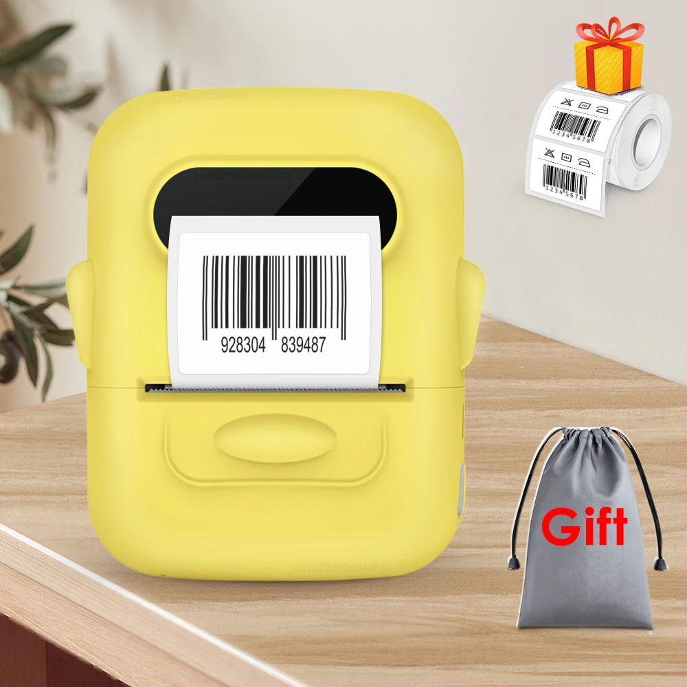 

Inkless Label Maker P50 Mini Thermal Label Printer with Self-adhesive Label Sticker Similar as Marklife P50 DIY E210 P50 Labels