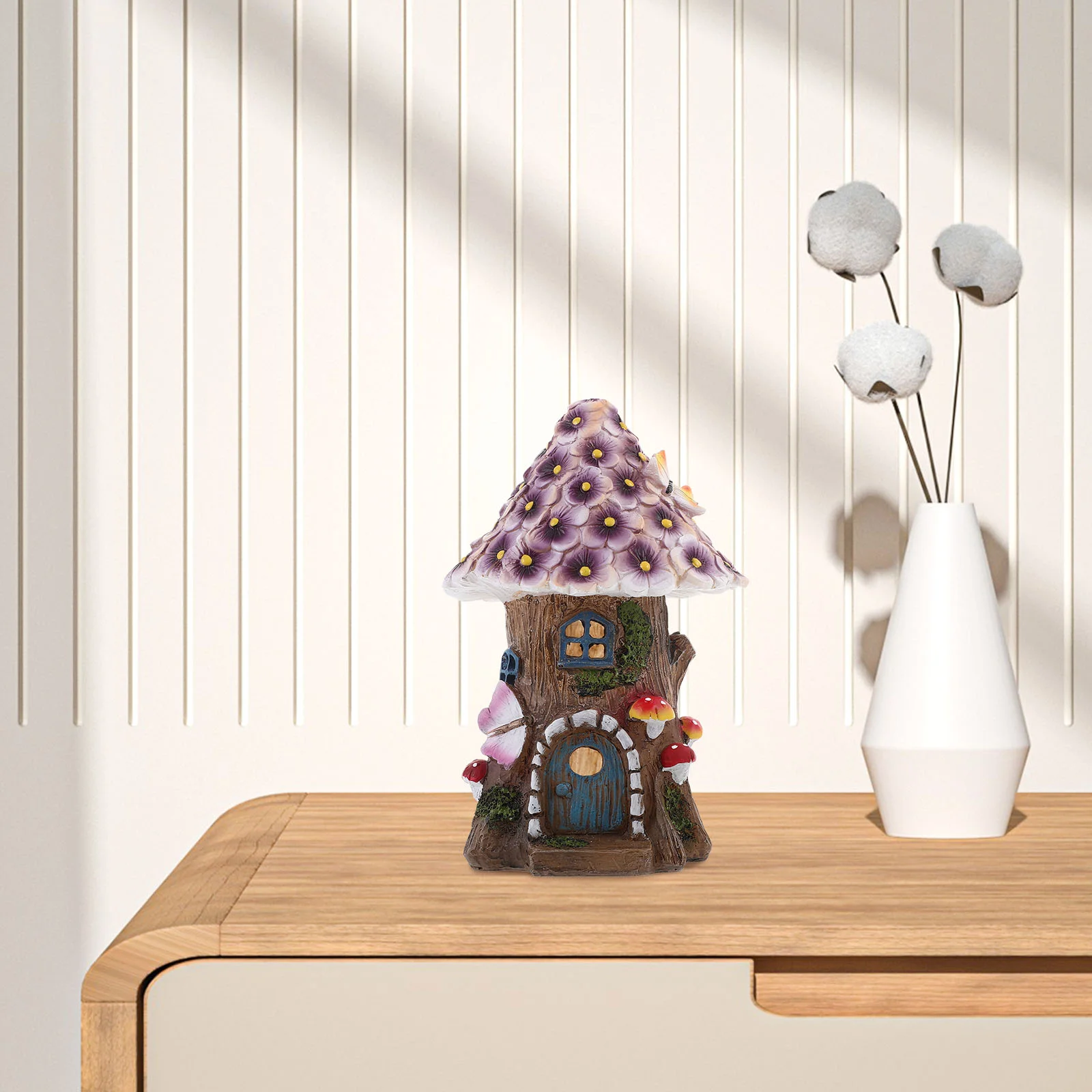 Декор грибного дома на солнечной энергии светящийся орнамент уличный светильник