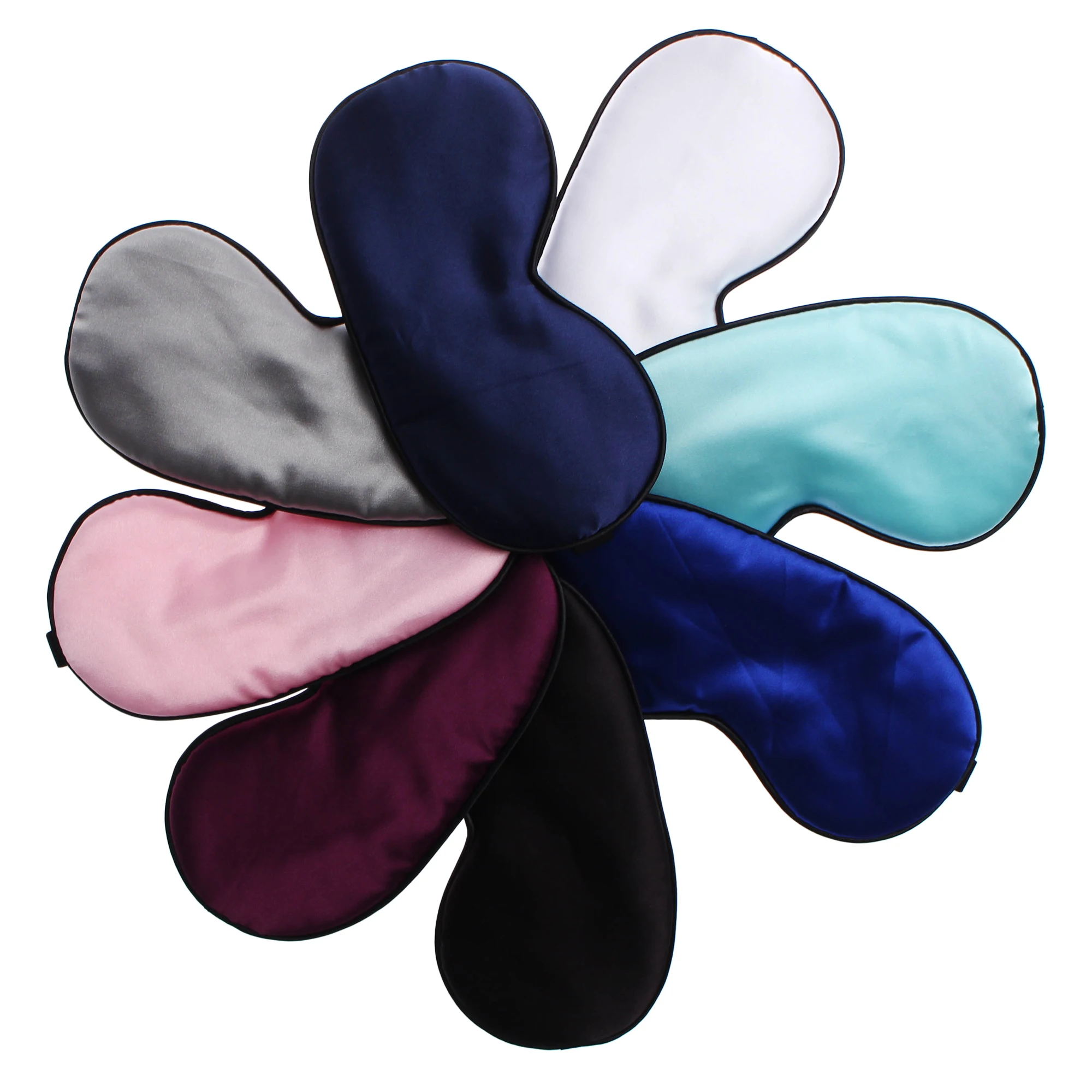 Маска для сна из натурального шелка ночных путешествий обедов защита от дыхания