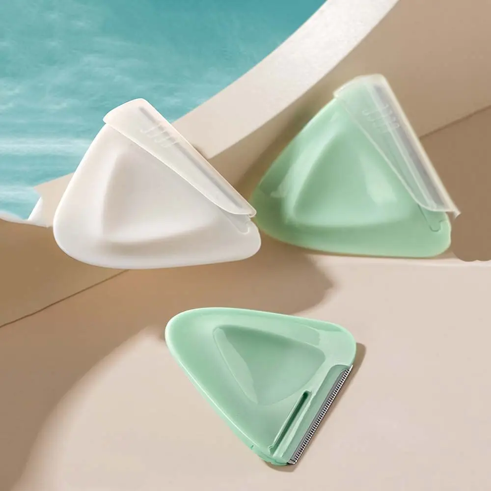 Профессиональный треугольный триммер для бровей 2 шт. портативная маленькая