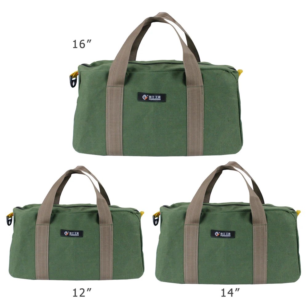

Multi-function Canvas Waterproof Storage Hand Tool Bag Portable Toolkit