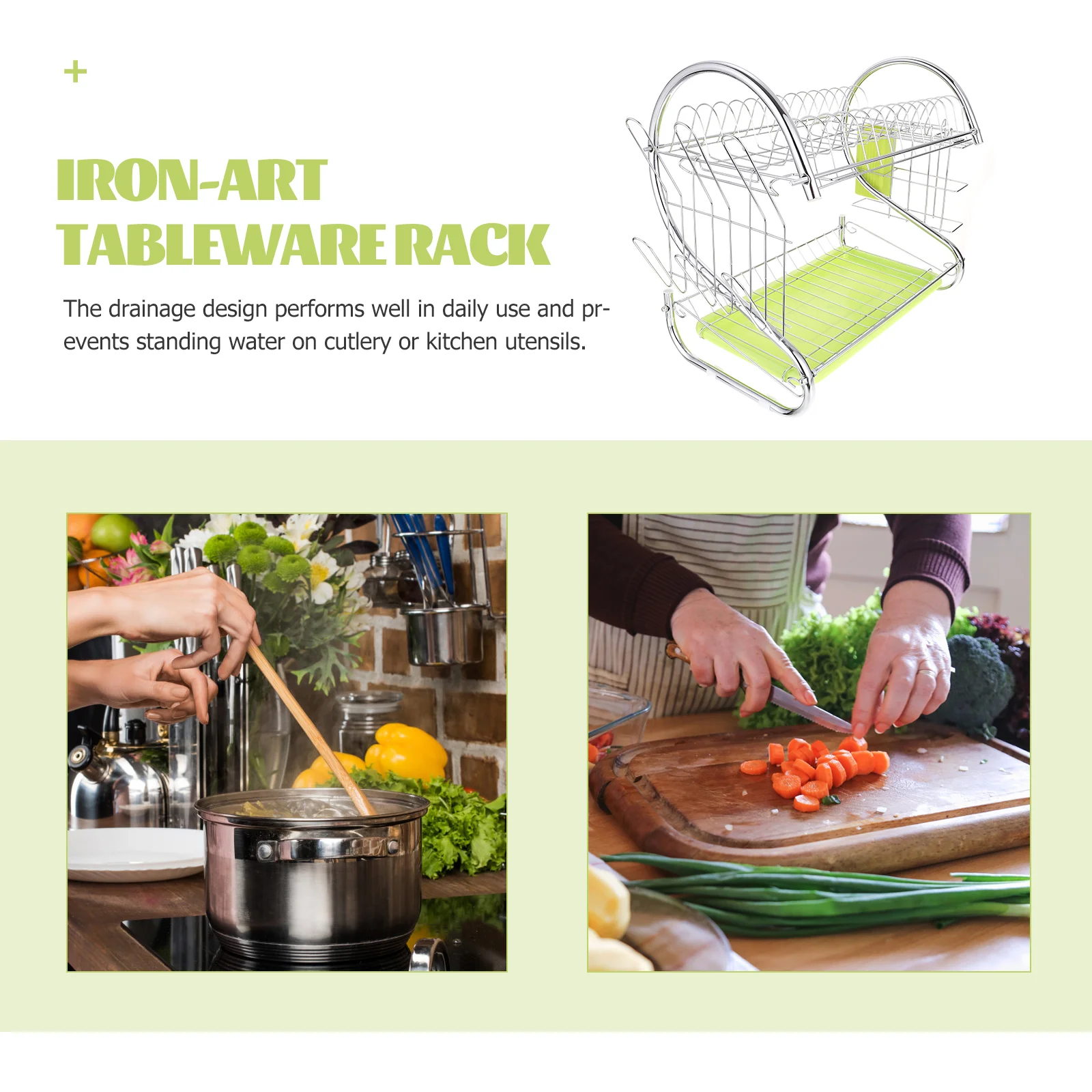 Полка для сушки железа держатель посуды органайзер чаши кухонная полка хранения