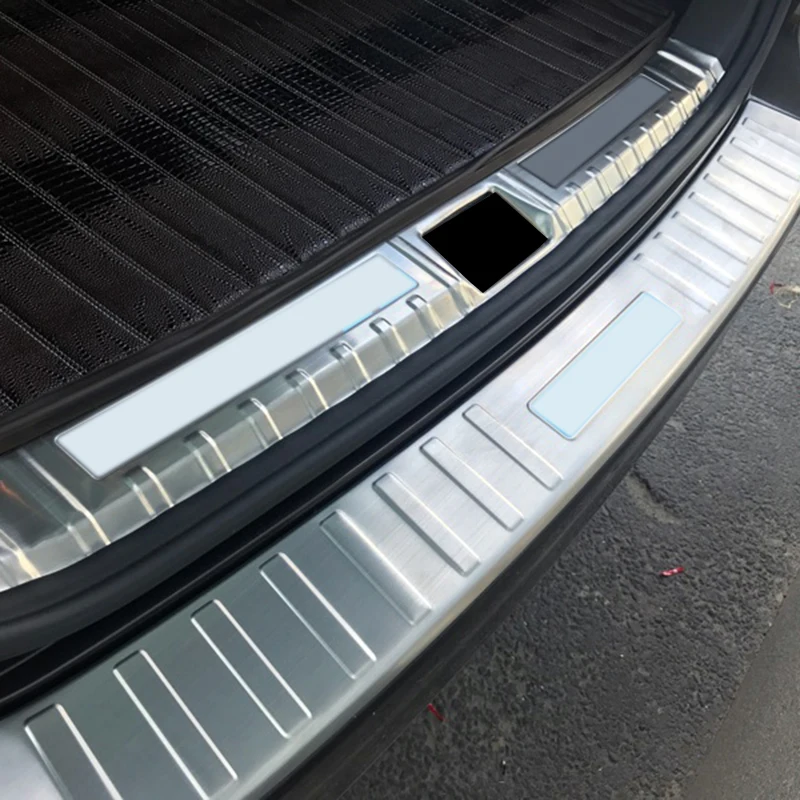 

Для VW Volkswagen Passat 5-дверный Wagon B8 2017-2022 Нержавеющий задний багажник, внутренняя внешняя пластина бампера, защитная крышка, комплект