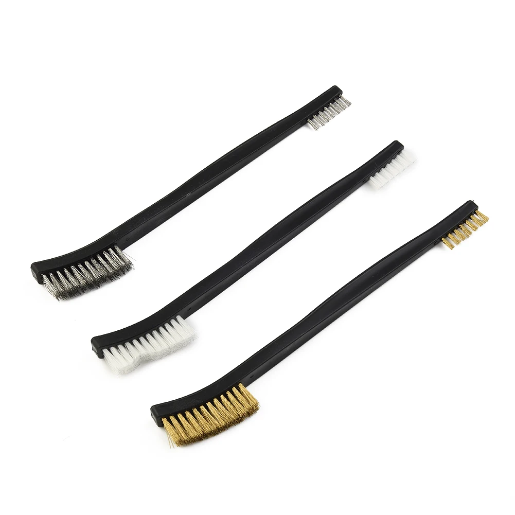 

Accessories Durable Equipment Wire Brush Polishing Rust remover Supplies 3pcs Cleaning Grinder Stainless steel