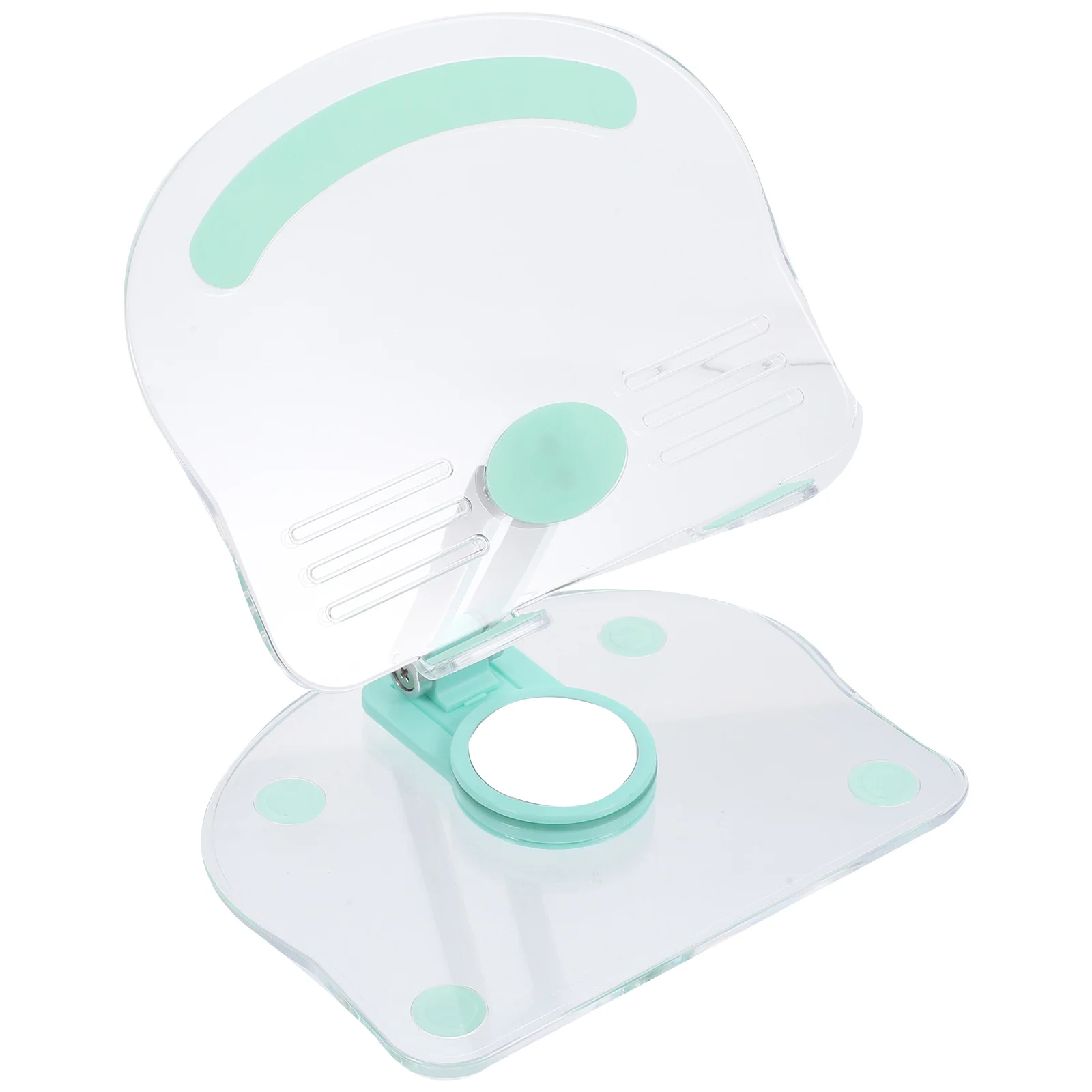 

Tablet Stand Kitchen Holder Foldable Solid Tablets Stands Desk Acrylic Laptop Holders