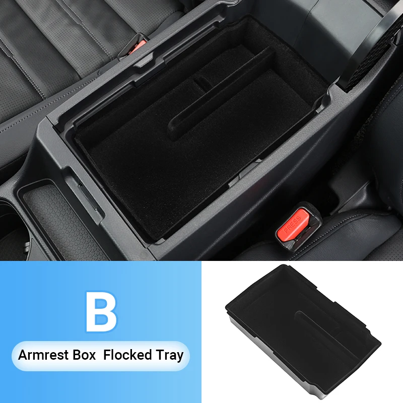 

Honda CR-V 6-го Поколения, Гибридный ABS, Центральный Подлокотник, Ящик Для Хранения, Крышка Консоли, Флокированный Органайзер