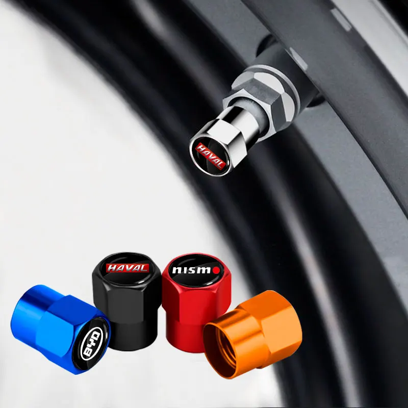 Крышка клапана автомобильной шины 4 шт. декоративные задние крышки для KIA Ceed Rio