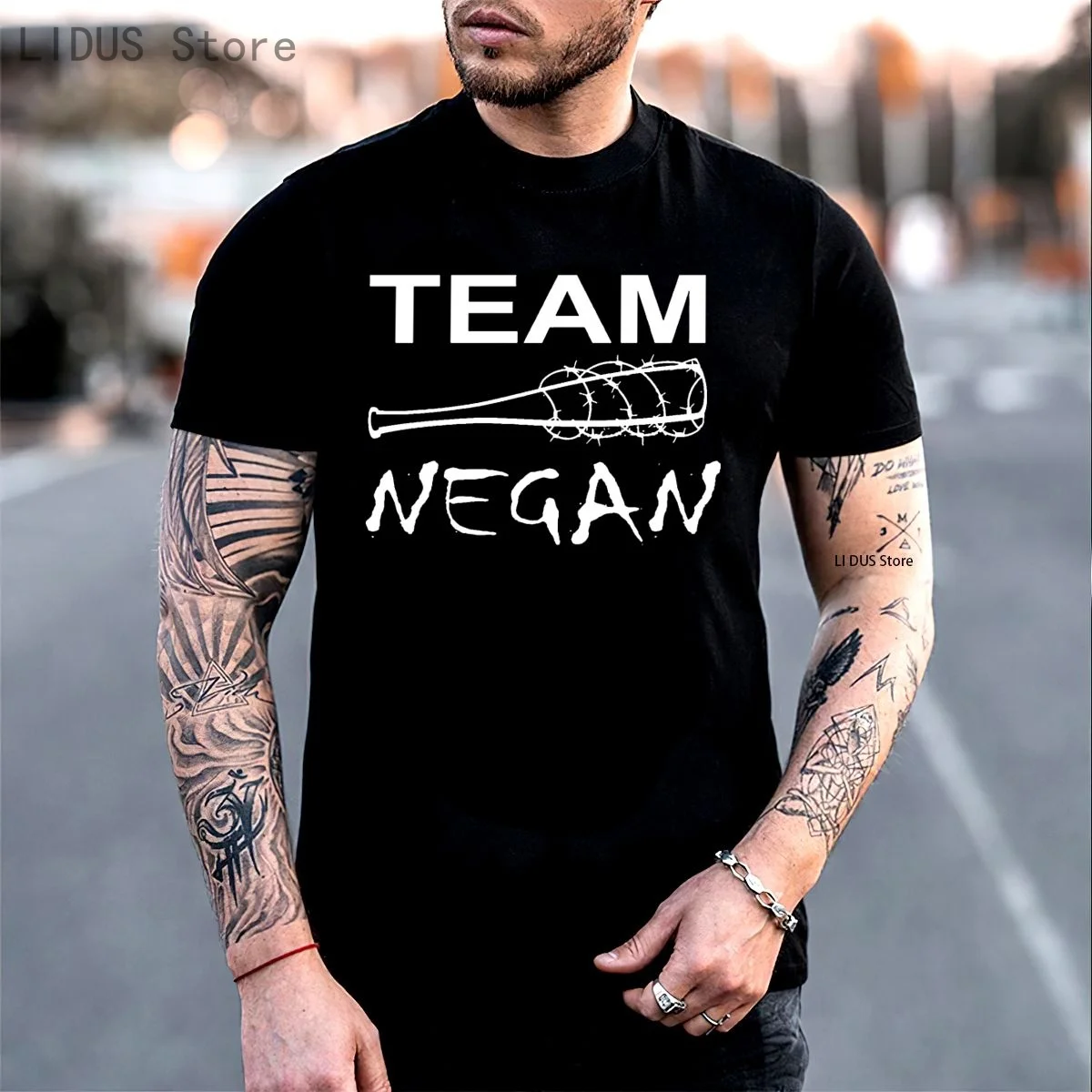 

Team Negan T-Shirt - ZOMBIE Walking Walker Halloween Dead Horror Scary Tee Fashion Design Free Shipping Trend T Shirt
