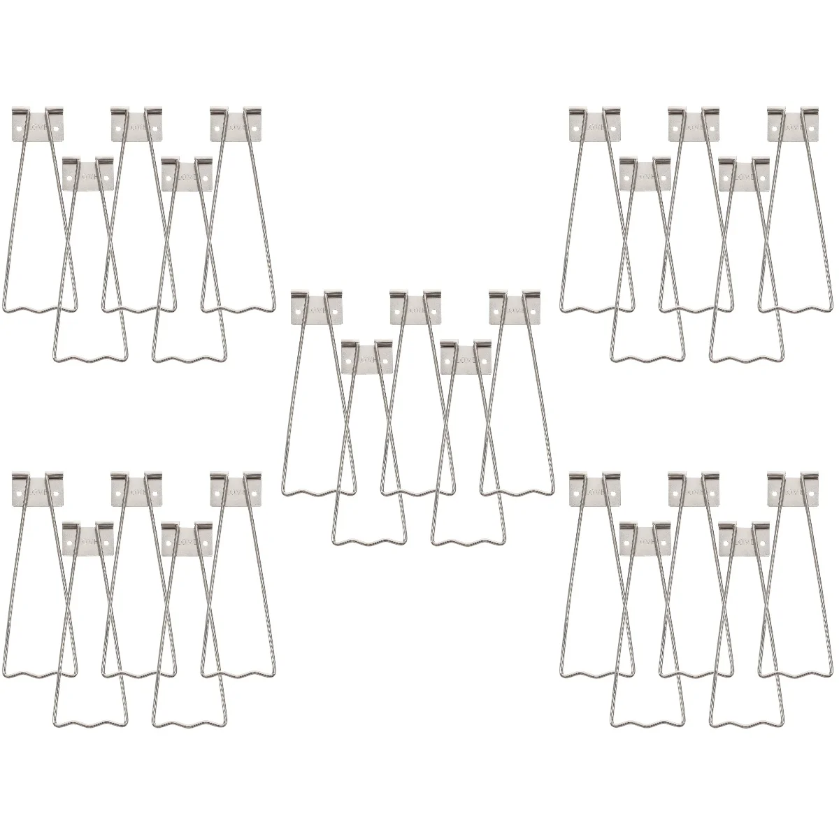 

25 Sets Practical Replacement Photo Frame Back Stand Picture Frame Stand Picture Frame Easel Back Stand Standing Easel