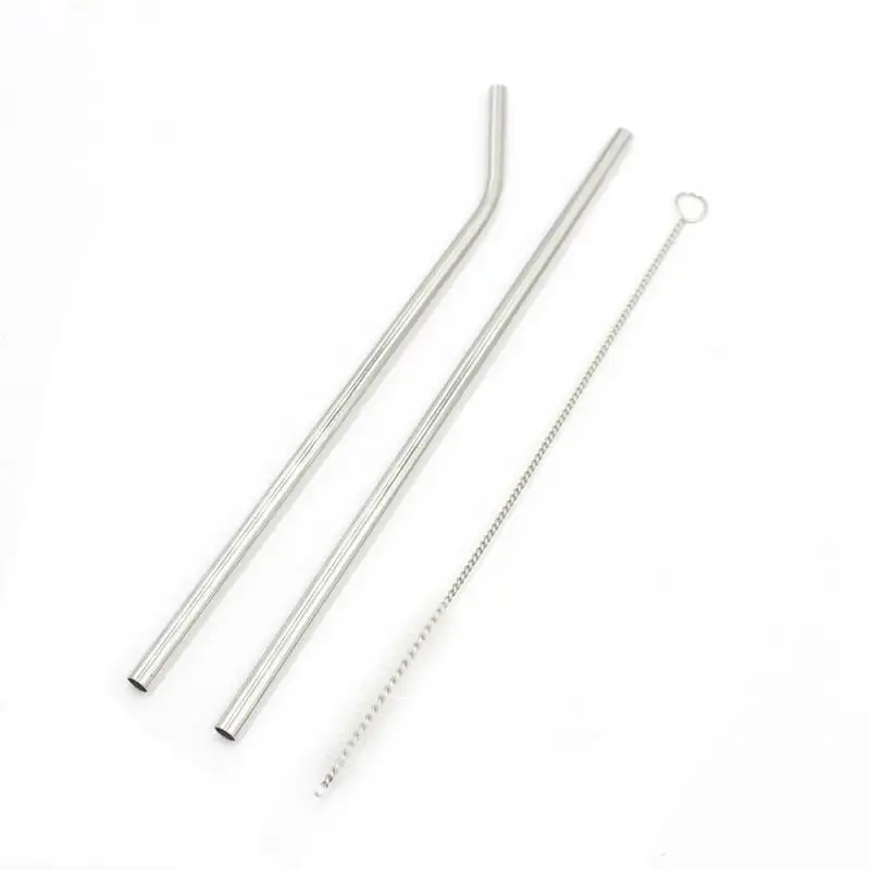 

3Pcs Extra Wide Straw Reusable 304 Stainless Steel Drinking Straw Metal Straw For Smoothies Tapioca Pearls Milk Bubble Tea