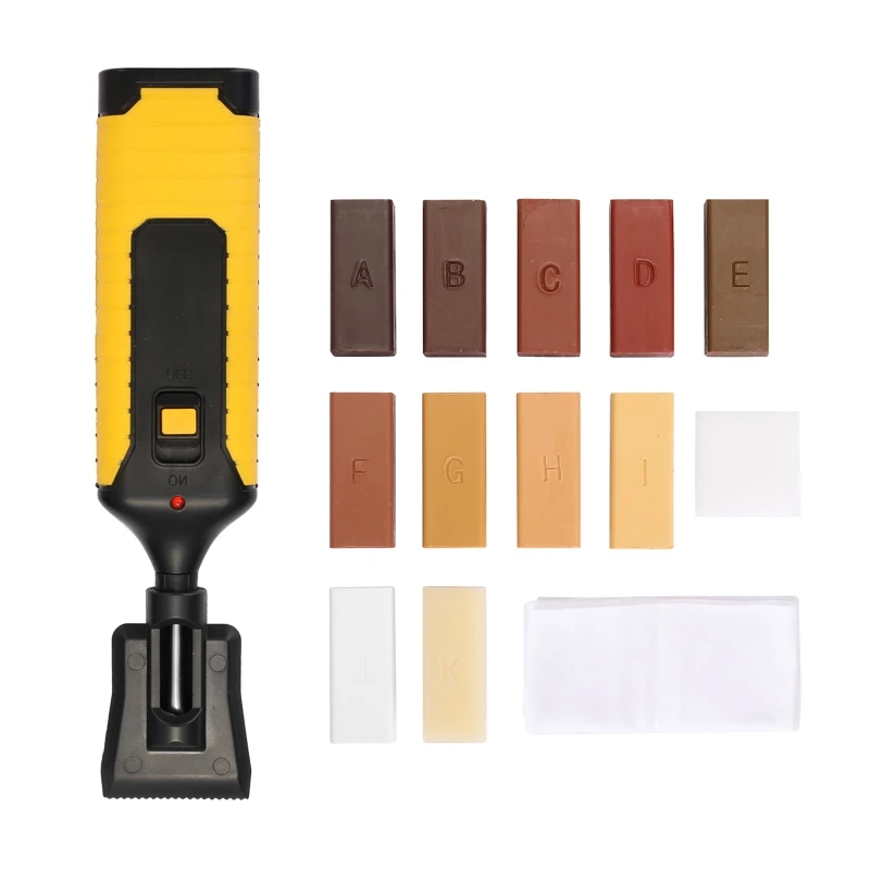 

2022 New DIY Manual Floor Furniture Repair Kit Hardwood Laminate Wood Floor Repair Set for Chips Scratches Mending Tool Wooden
