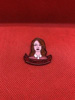 beauty born to die jewelry gift pin wrap garment fashionable creative cartoon brooch lovely enamel badge clothing accessories