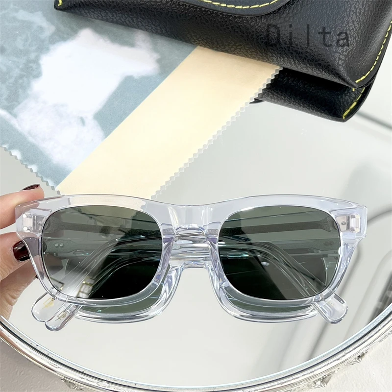 Овальные Солнцезащитные очки для мужчин и женщин в стиле ретро