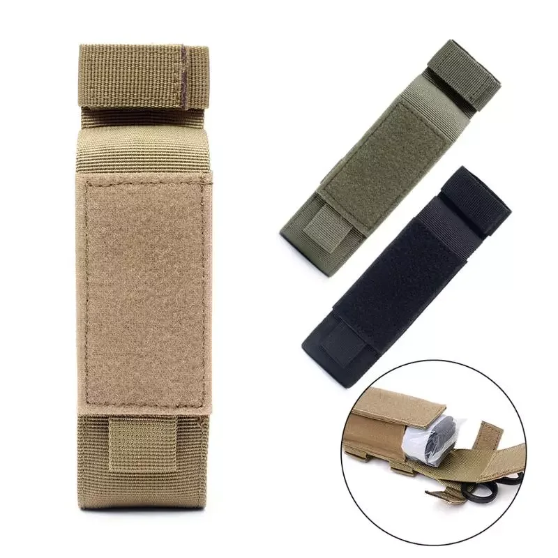

NEW2022 For Outdoor Sports Climbing Nylon Medical Scissor Molle Pouch Tourniquet Storage Holster First Aid Supplies Accessory