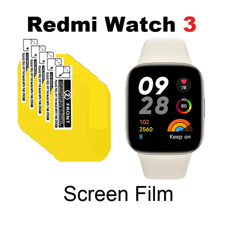 

Screen Protector For Xiaomi Redmi Watch 3 Protective Film For Xiaomi Miwatch Lite 2 Bracelet Screen Film