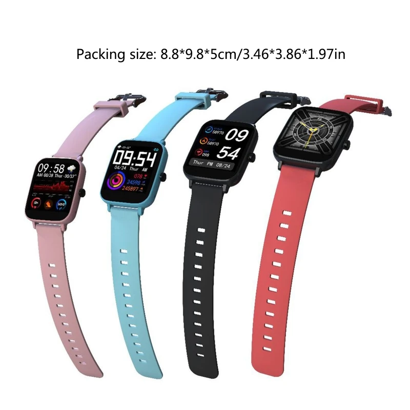 

GT168 Smart Wrist Watch Heart Rate Sleep Monitoring Waterproof Pedometer Watches
