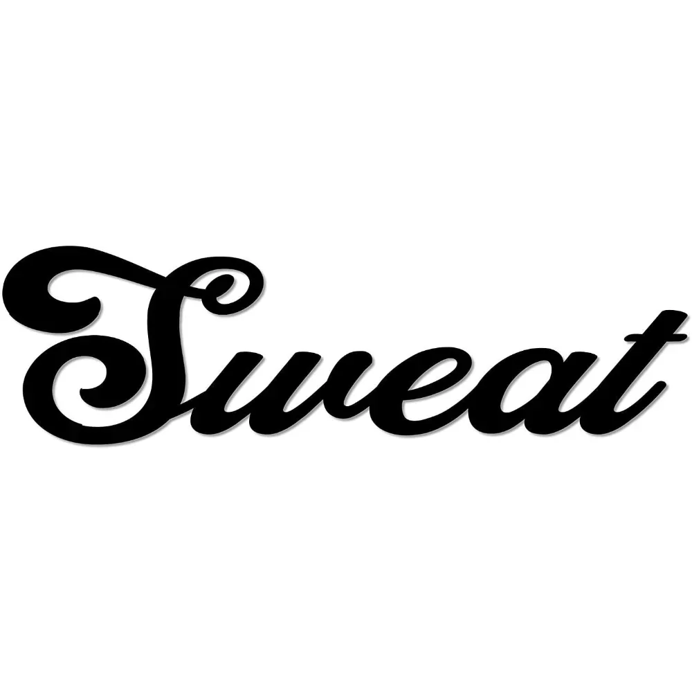 Гимнастическая доска с металлическими надписями Элегантные украшения на стену