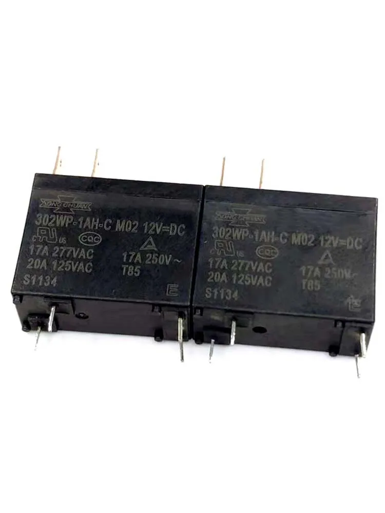 

1 PCS 12V Relay 302WP-1AH-C M02 17A 12VDC DC12V 4Pins