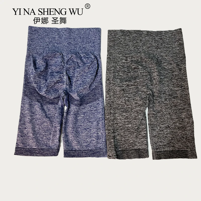 Sports Shorts Yoga Short Women Seamless Fitness Pants High Waist Gym Scanties Sportswear Female Workout Running Breechcloth New