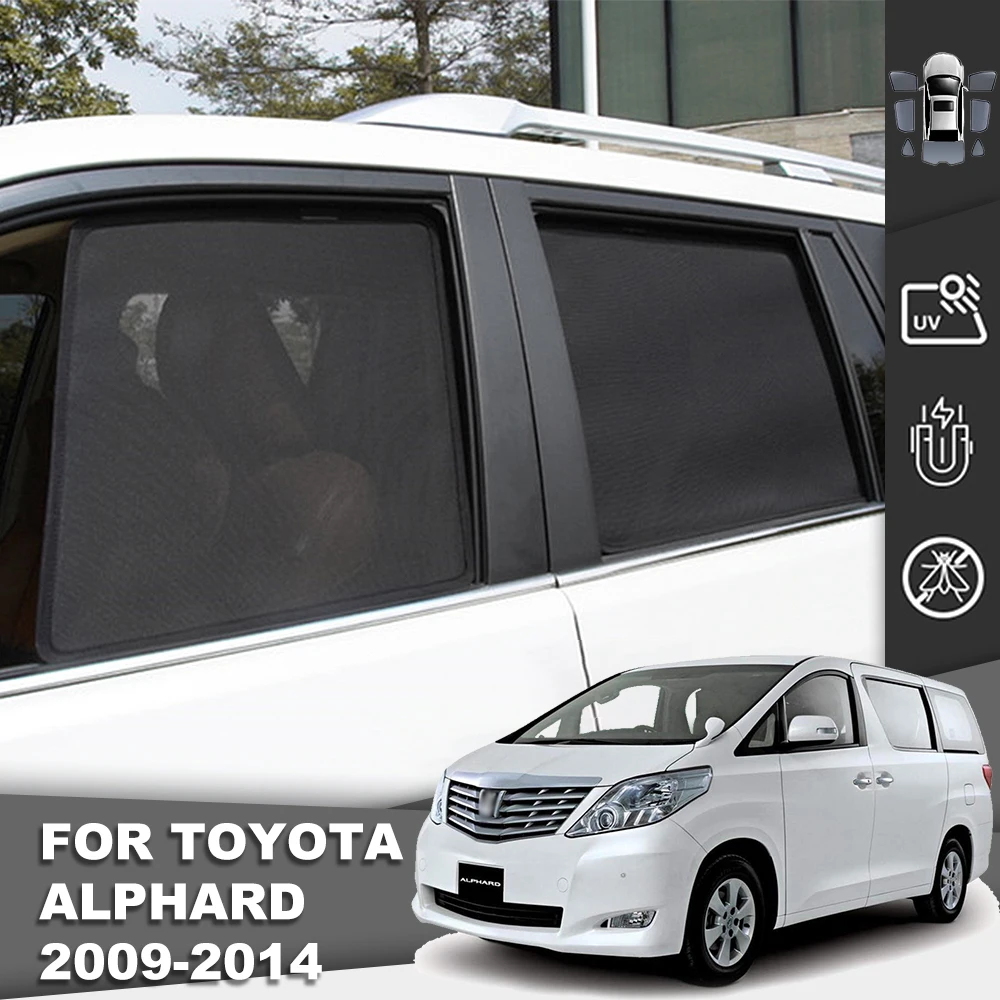 

Магнитный автомобильный солнцезащитный козырек для Toyota ALPHARD 20 2009 2010 2011 2012 2013 2014