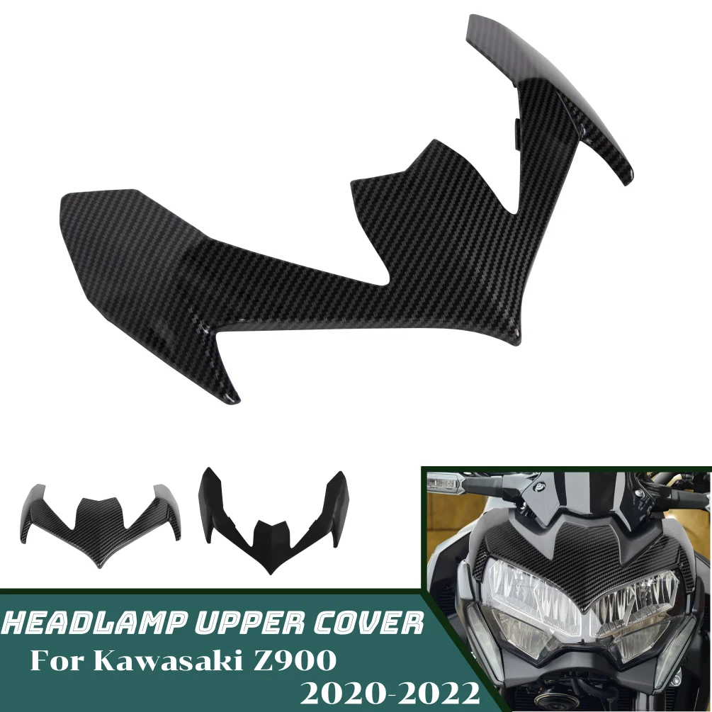 

Z900 Front Headlight Headlamp Upper Cover for Kawasaki Z 900 2020 2021 2022 Motorcycle Nose Fairing Cowls Accessories