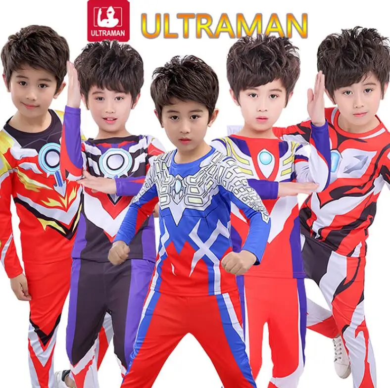 

ULTRA Ultraman Jed MEBIUS Tiga ZERO Halloween Costume Cosplay Lycra Jumpsuit Ultraman Costume With Ultraman long sleeve suit