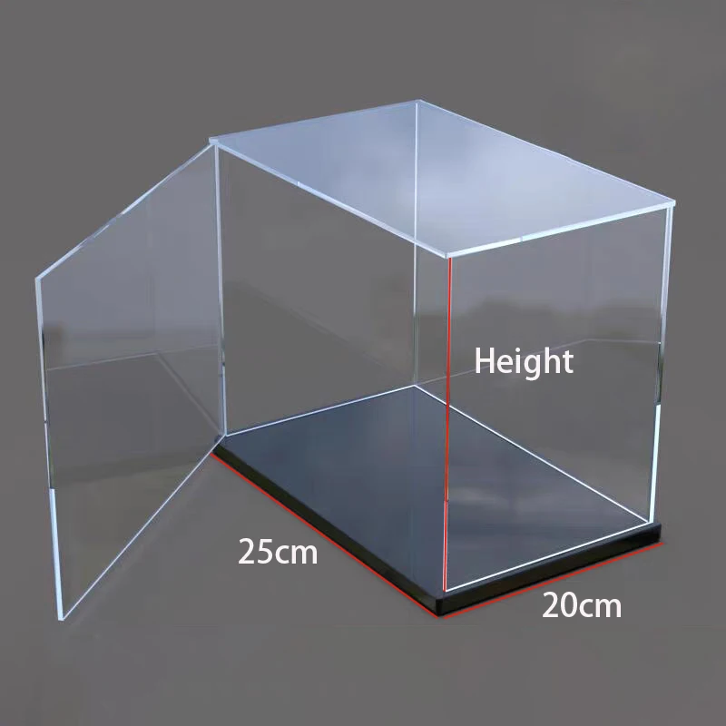 Прозрачный акриловый шкаф для коллекций