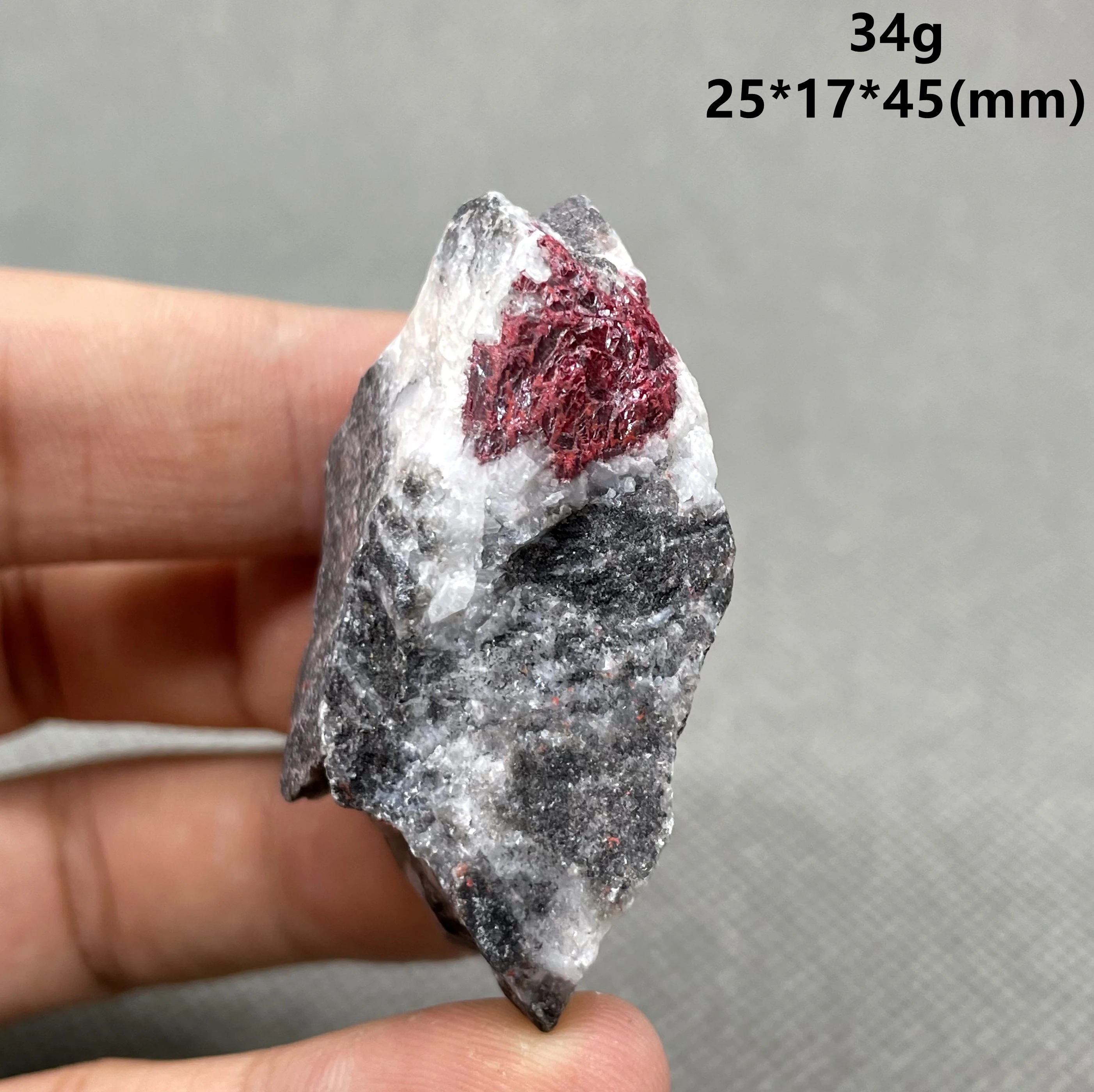 

NEW! 100% Natural Cinnabar Minerals Specimen stone Original red Stone Healing Crystal and Minerals Specimen