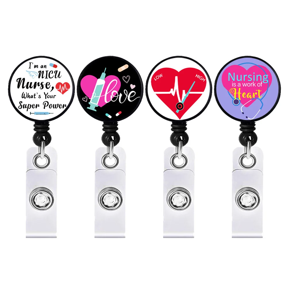 

Holder Badge Reel Name Id Cardretractable Nurse Tagclip Holders Office Worker