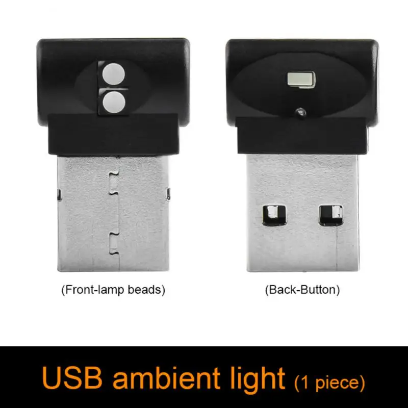 

Car Mini Night Lamp Emergency Lighting Mini USB LED Car Light Auto Interior Atmosphere Light Decorative Lamp Car Accessories