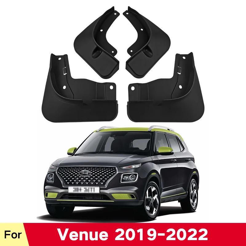 

Mud Flaps For Hyundai Venue 2019 2020 2021 2022 Splash Guards Fender MudFlaps Front Rear Mudguards Car Accessories