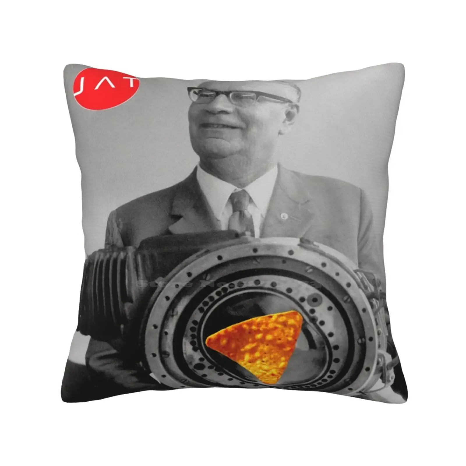 Felix Wankel вращающийся двигатель Забавный милый Декор квадратная наволочка Rx7 Rx8 Mazda