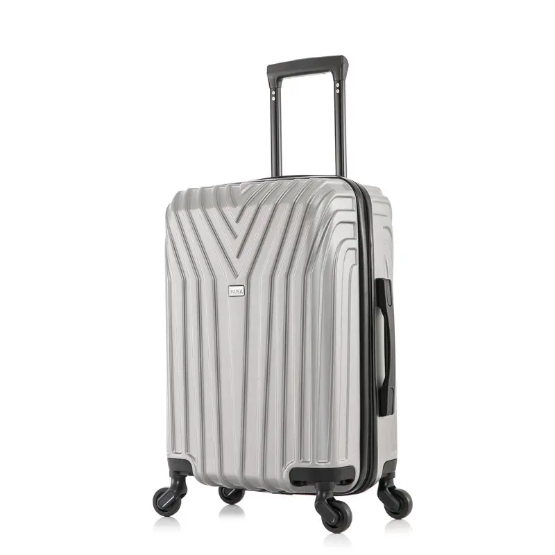 Vasty Lightweight Hardside Spinner 20 inch Carry-On Black