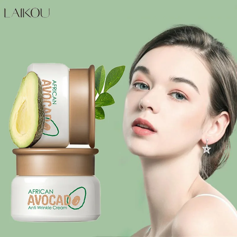LAIKOU Ежедневный Увлажняющий Крем С Авокадо Для Сухой Кожи Антивозрастной Лица