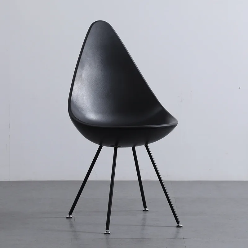 

Пластиковый обеденный стул в скандинавском стиле, современный дизайн для кухни, уличный обеденный стул для гостиной, эргономичная мебель для дома