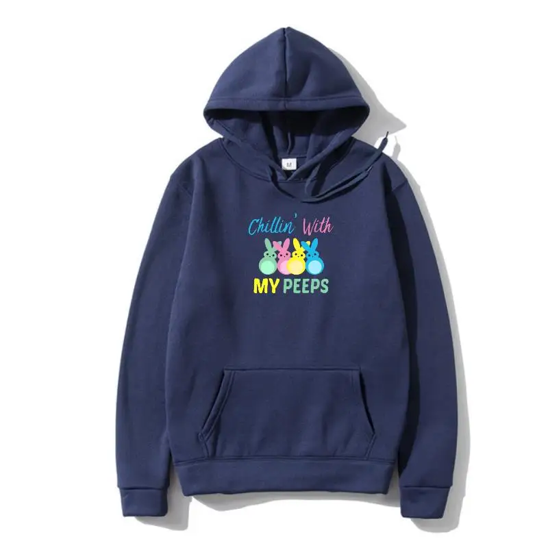 

Fashion New Chillin' With My Peeps Hoody Bunny Rabbit Hoody