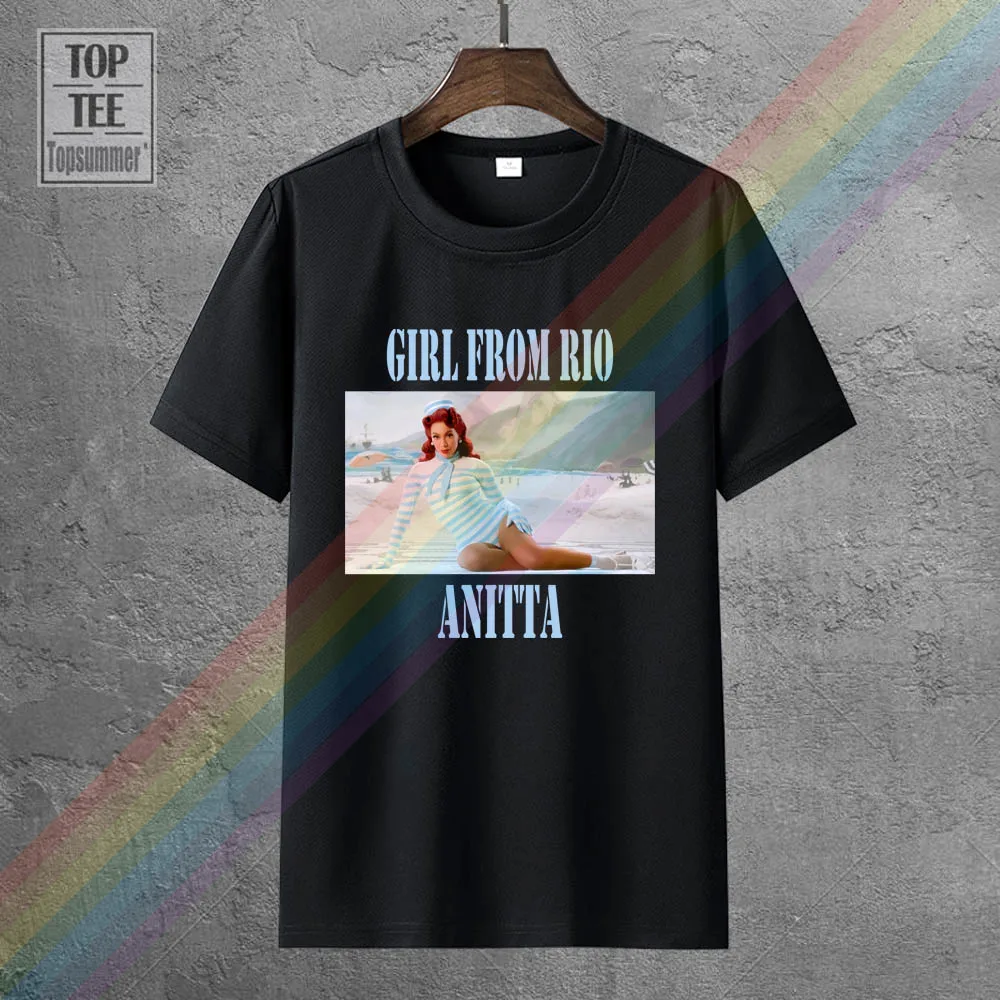 

Anitta Tshirts Girl From Rio Tshirt Goth Retro Tee Shirt Gothic Emo T-Shirt Punk Hippie T-Shirts