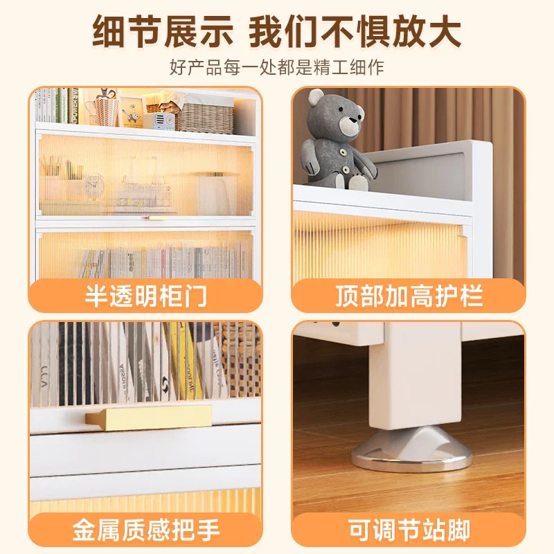 Shelves Bookcase Room Organizer Storage Shelf Book Racks Stroller Repisas Flotantantes Pared Home Furniture