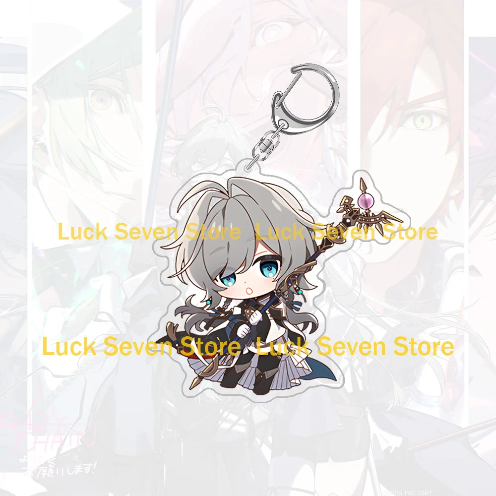 Фото Акриловые брелоки Crazy Chain-Elpis no Kusari-Rex de Courachel Vardis Cronoll Lise René Xana Fratnis Lailaps God Figure Chibi №2