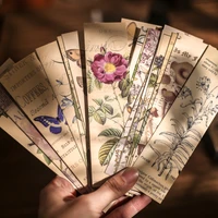 30 pcs vintage plant decorative paper diy diary album junk journal planner hand made strip scrapbooking material paper