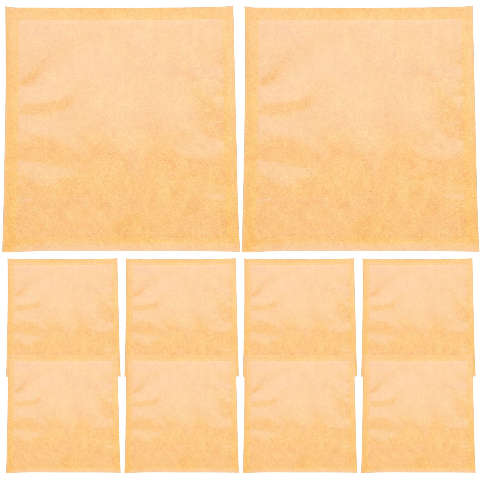 

100 Pcs Donut Bag Bakery Bags Household Kraft Paper Bread Wrapping Baking Toast Sandwich